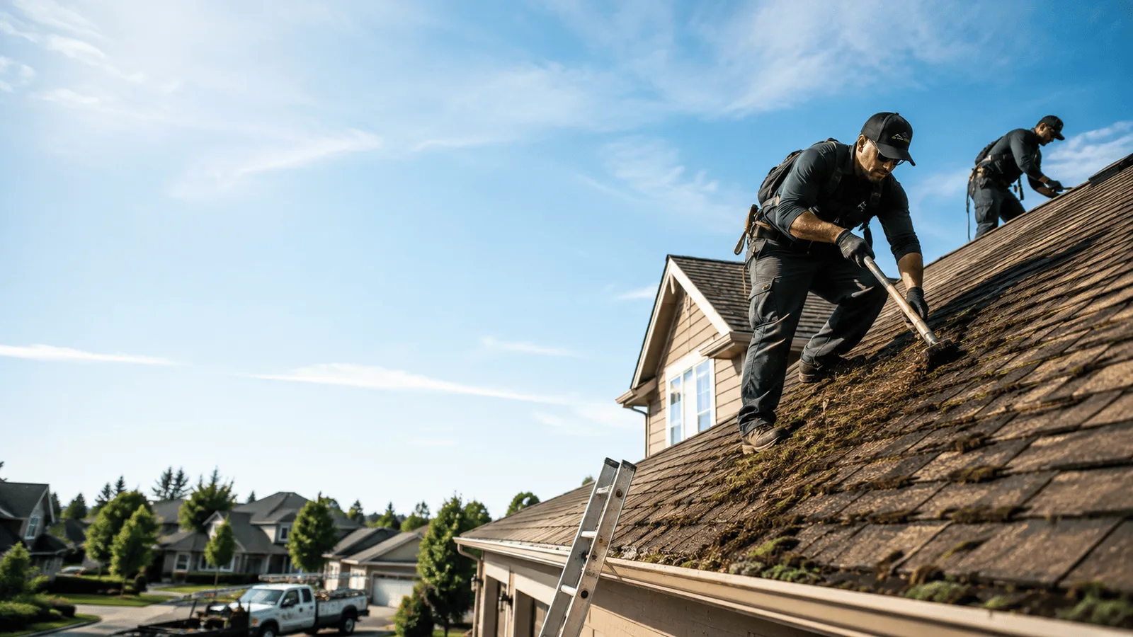 Roof Moss Removal in Crestline, CA near me